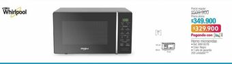 Jumbo Horno microondas whirlpool oferta
