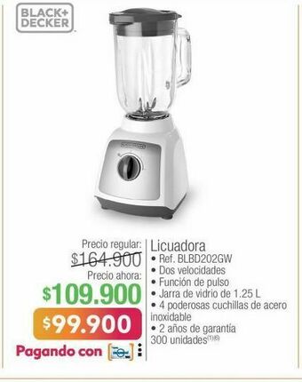 Jumbo Licuadora black & decker oferta