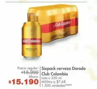 Cerveza colombia
