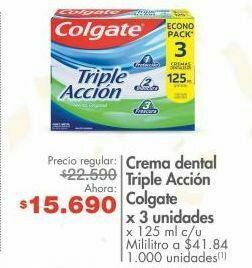 Metro Crema dental colgate oferta