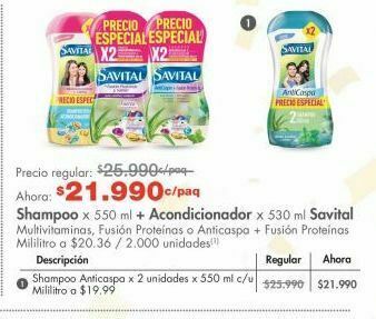 Metro Shampoo savital oferta