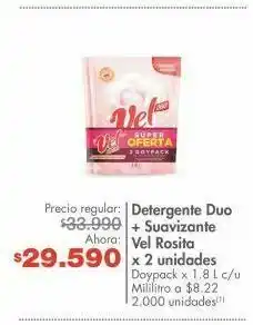Metro Detergente vel rosita oferta