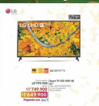 Metro Smart tv lg oferta