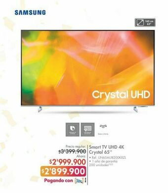 Metro Smart tv samsung oferta