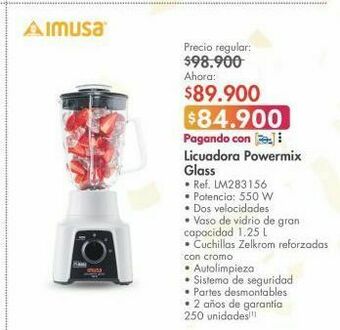 Metro Licuadora imusa oferta