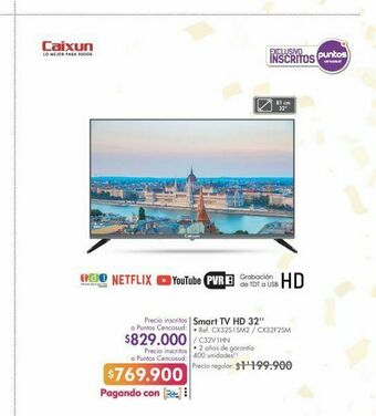 Metro Smart tv caixun oferta