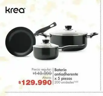 Metro Batería de cocina krea oferta