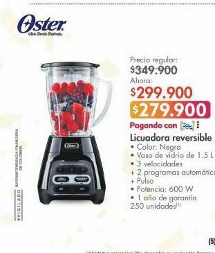 Metro Licuadora oster oferta