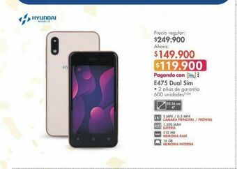 Metro Celulares hyundai oferta