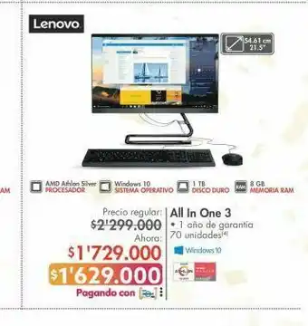 Computador de mesa lenovo