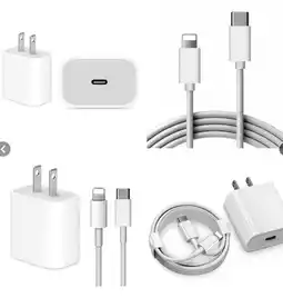 Falabella Cargador 25w Carga Rapida + cable 1m Usb-lightning Compatible Para iPhone 11 12 13 14 Pro Max IPAD oferta