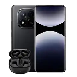 Falabella Celular Redmi Note 14 Pro+ 8GB RAM 256GB Negro + Obsequio Audifonos Kalley oferta