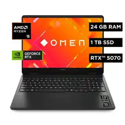 Falabella Portátil Gaming 16-ap0007la AMD Ryzen 9 8940HX 24GB RAM 24GB SSD RTX 5070 Win 11 oferta