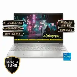 Falabella PORTATIL 15-FD0354LA INTEL CORE 5 120U RAM16GB DDR5 5200 SSD 512GB SSD PCIe, 15.6 FHD HDMI USBC oferta
