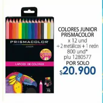 Colsubsidio Colores Junior Prismacolor oferta