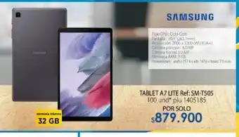 Colsubsidio Samsung - Tablet A7 LITE Ref: SM-T505 oferta