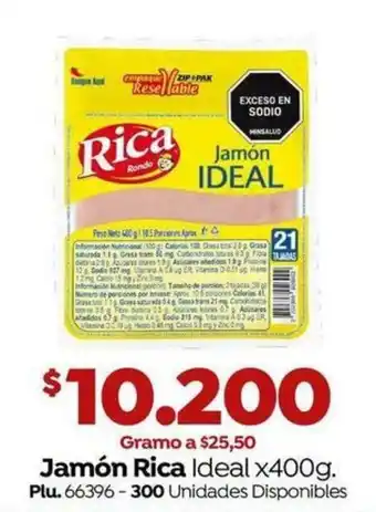 Jamón Rica Ideal