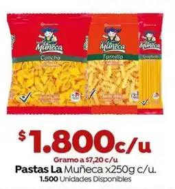 Mercaldas Pastas La Muñeca oferta