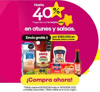 Fruco atunes y salsas