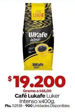 Mercaldas Café Lukafe Luker Intenso oferta