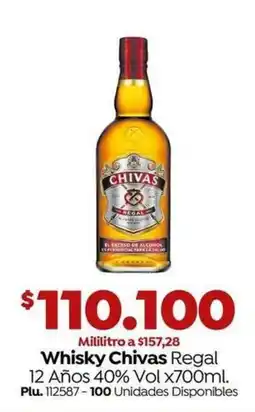 Mercaldas Whisky Chivas Regal oferta