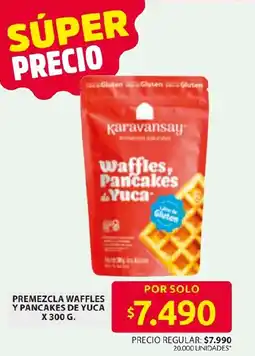 Ara Karavansay waffles pancakes de yuca oferta