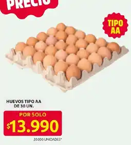 Ara Huevos tipo AA oferta