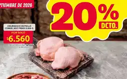 Ara Churrasco de pollo congelado friko oferta