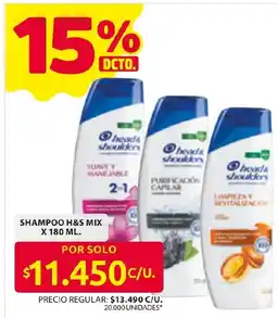Ara Head & Shoulders shampoo mix oferta