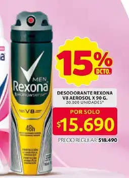 Ara Rexona desodorante aerosol oferta