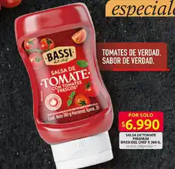 Ara Bassi del chef salsa de tomate con tomates frescos oferta