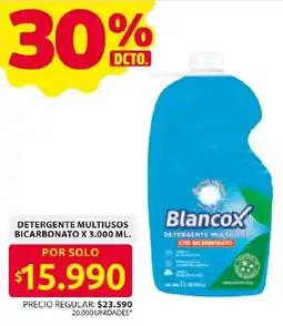 Ara Blancox detergente multiusos bicarbonato oferta