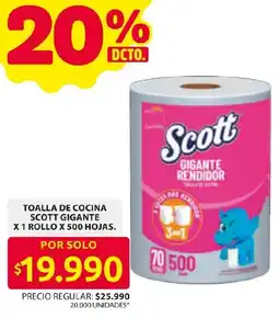 Ara Scott toalla de cocina gigante rendidor oferta
