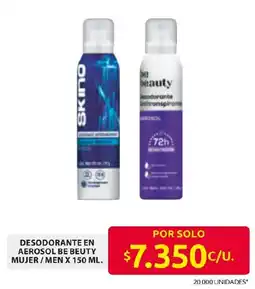 Ara Be Beauty desodorante en aerosol mujer / men oferta
