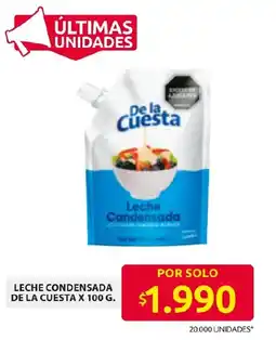 Ara De la Cuesta leche condensada oferta