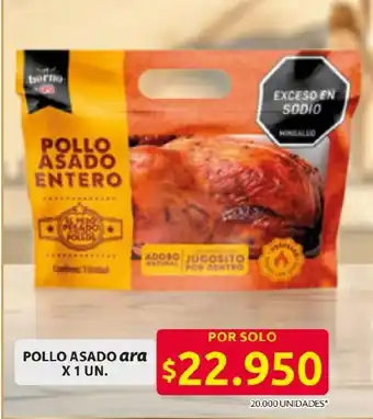 Ivoting pollo asado entero