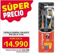 Ara Colgate cepillo dental zig zag oferta