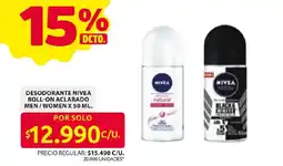Ara Nivea desodorante roll-on aclarado oferta