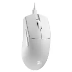 Falabella Mouse Cableado KING 1K M724 Blanco + Ultra Liviano 50 gramos + 5 Botones Programables + 12.400dpi oferta