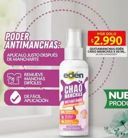 Ara Eden - chao manchas instantáneo oferta