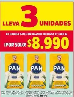 Ara Harina de maíz blanco oferta