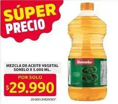 Ara Sonelo - mezcla de aceite vegetal oferta