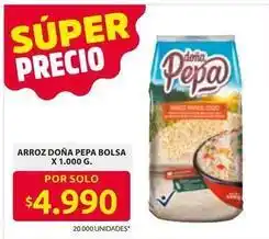 Ara Doña pepa - arroz bolsa oferta