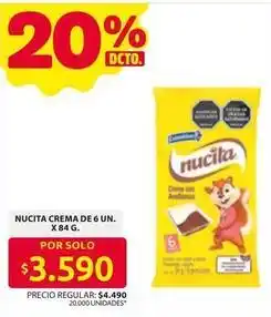 Ara Nucita - nucita crema de 6 un oferta
