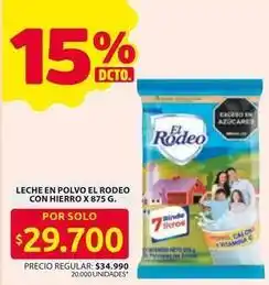 Ara El rodeo - leche en polvo con hierro oferta