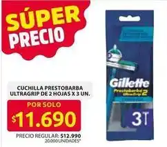 Ara Gillette - cuchilla prestobarba ultragrip de 2 hojas oferta