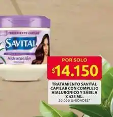 Ara Savital - tratamiento capilar hidratación intensa oferta