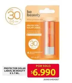Ara Be beauty - protector solar labial oferta