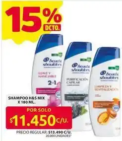 Ara Head & shoulders - shampoo h&s mix oferta