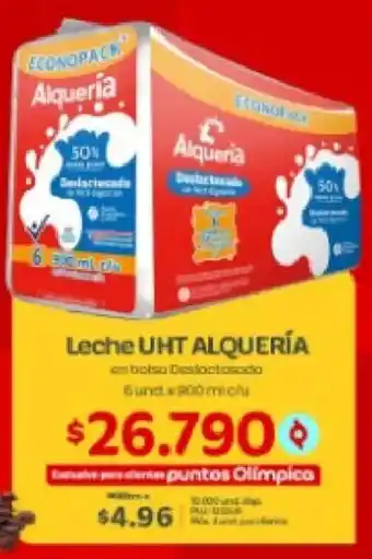 Leche UHT ALQUERÍA